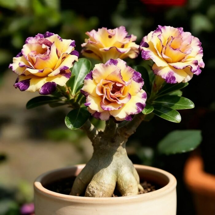 Desert Rose Plant (Adenium Obesum) – Exotic Succulent Ornamental Flower