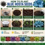 Rare Hosta Seeds Hosta Seeds Perennial Heart - Rich Foliage, Heart Shaped Leaves, Outdoor Garden - Image 6