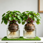 Hydroponic Stephania Plant Bulb – Minimalist Caudex for Home & Office